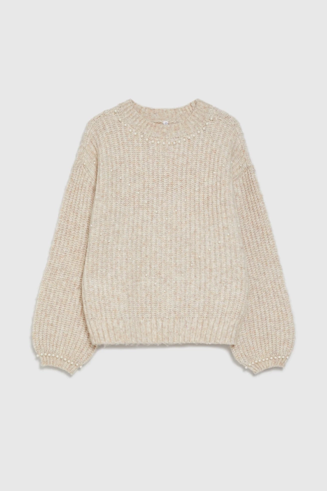 SWETER DAMSKI Z-SW-4856 BEIGE MEL