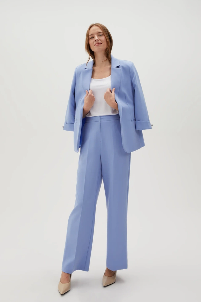 WOMEN'S PANTS L-SP-4607 BLUE