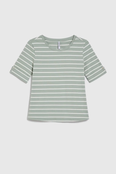 KOSZULKA DAMSKA L-TS-4933 OLIVE-pakiet