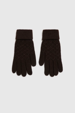 WOMEN'S GLOVES Z-RE-4806 COFFEE