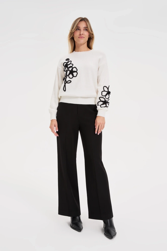 WOMEN'S SWEATER Z-SW-4854 OFF WHITE
