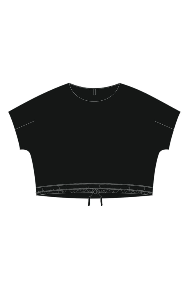 KOSZULKA DAMSKA L-TS-4968 BLACK