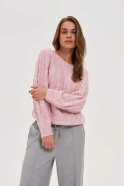 SWETER DAMSKI Z-SW-4827 L.PINK