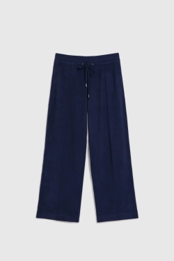 WOMEN'S JOGGING PANTS L-DR-4900 NAVY-set