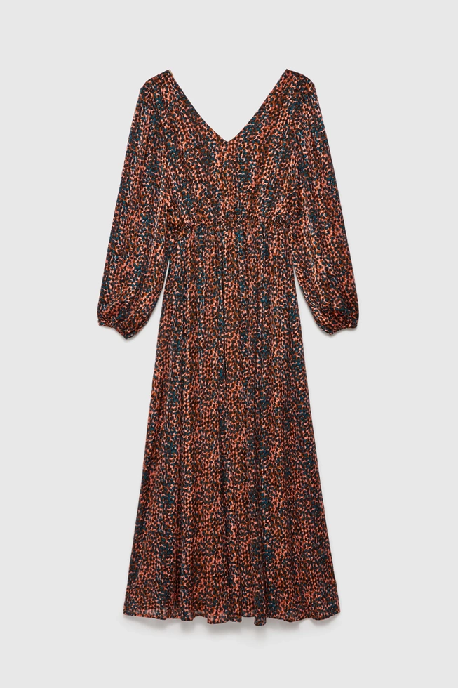 WOMEN'S DRESS L-SU-4612 L.BROWN