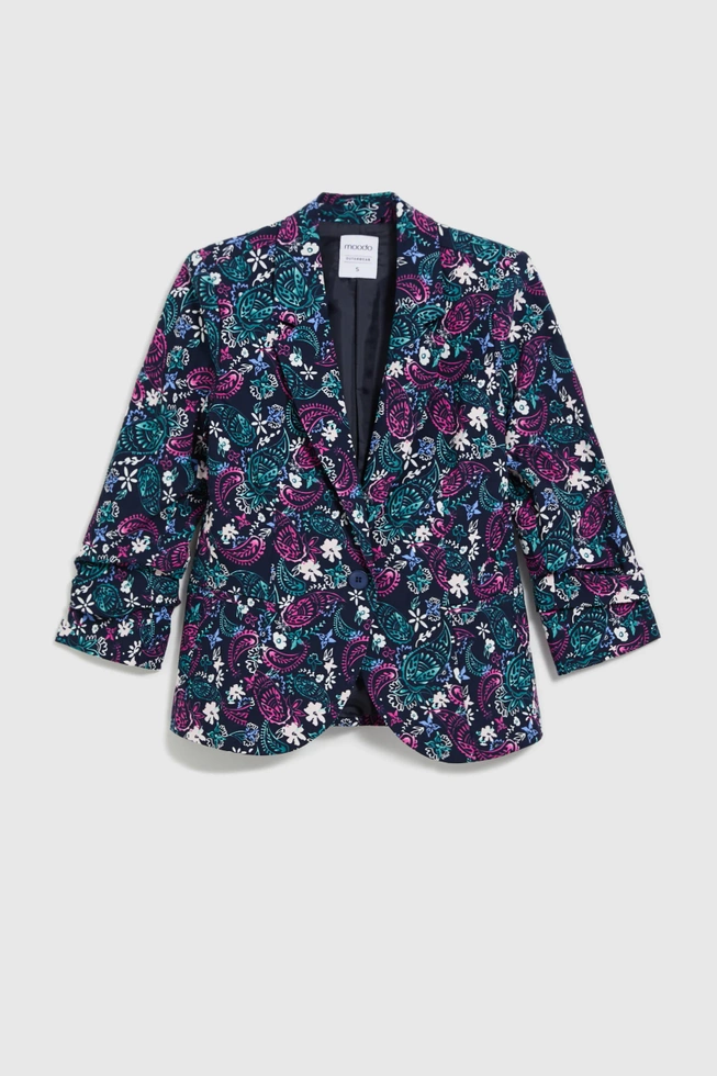 WOMEN'S JACKETS L-MR-4603 NAVY