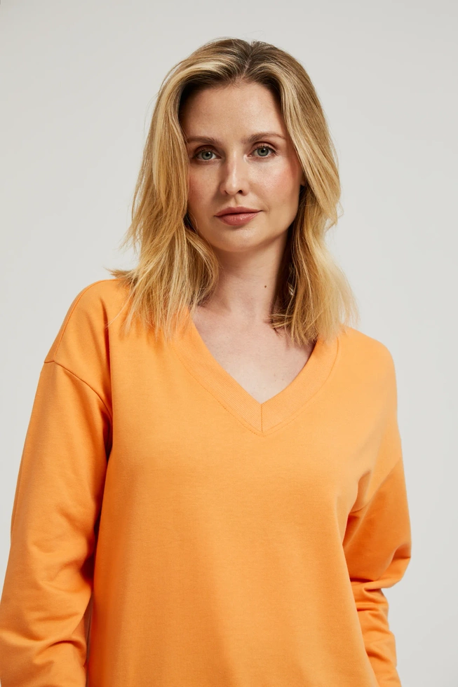 WOMEN'S SWEATSHIRT Z-BL-4509 ORANGE