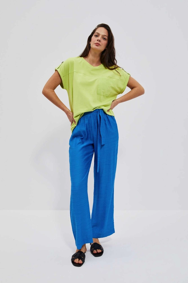 LADIES TSHIRT L-TS-4086 L.GREEN