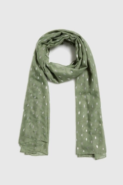 WOMEN'S SCARF L-SZ-4910 OLIVE-set