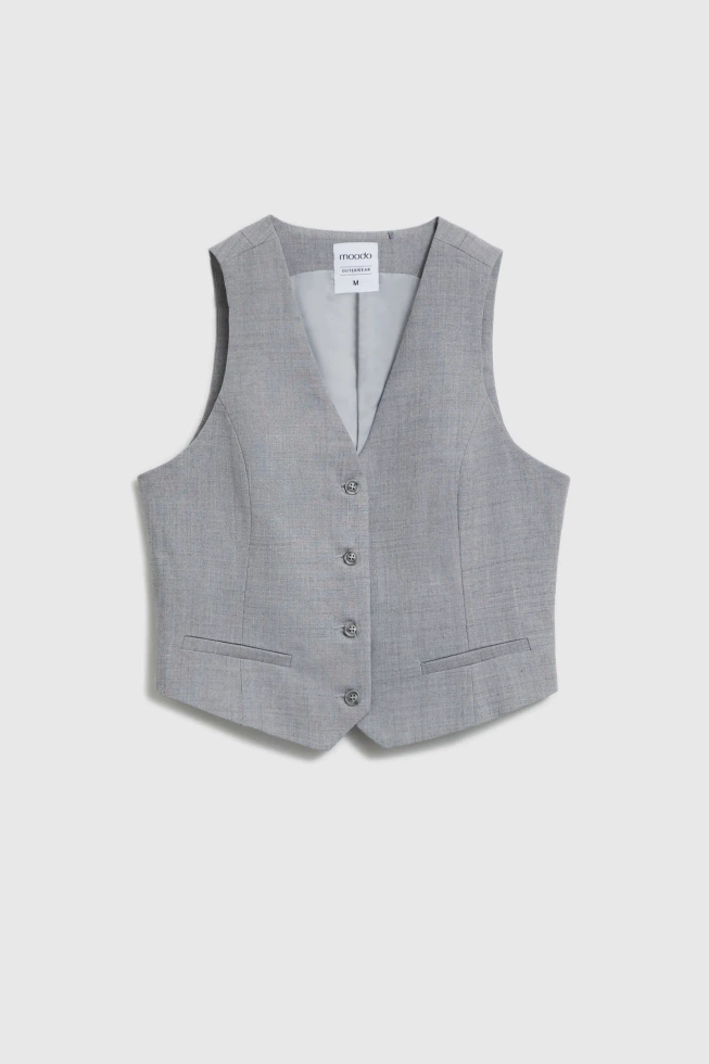 WOMEN'S BLAZER L-KA-4901 GREY-set