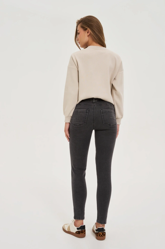 WOMEN'S JEANS Z-JE-4811 GRAPHITE