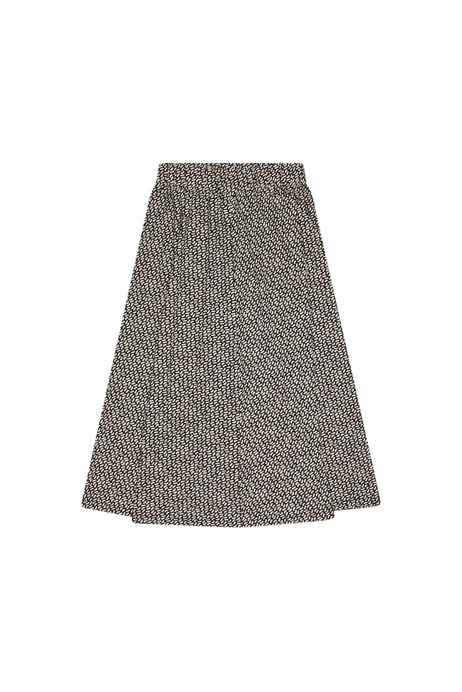 Mini pattern skirt