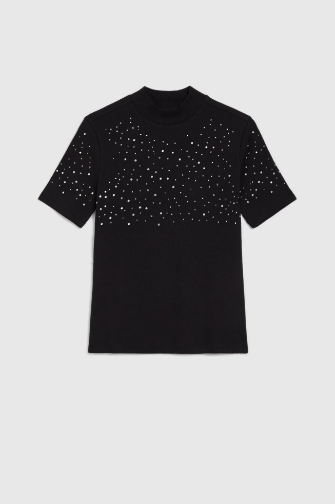 WOMEN'S TSHIRT L-TS-4902 BLACK