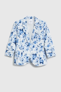 WOMEN'S BLAZER L-MR-4915 L.BLUE-set