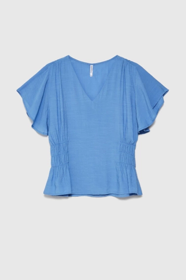 WOMEN'S SHIRT L-KO-4635 BLUE