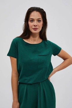 KOSZULKA DAMSKA L-TS-4051 PALM LEAF