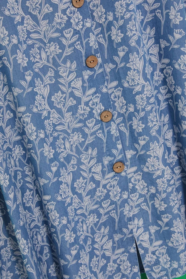 SPÓDNICA DAMSKA L-SC-4010 BLUE