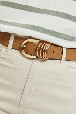 PASEK DAMSKI L-PA-4307 D.BEIGE