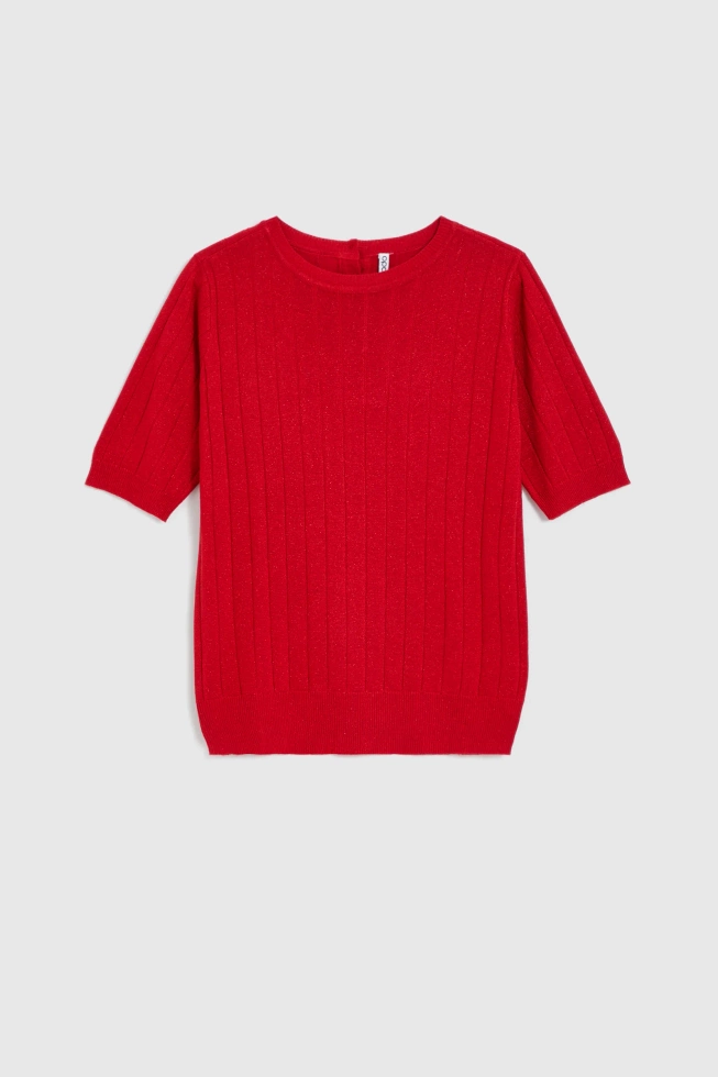 WOMEN'S SWEATER Z-SW-4874 RED-set