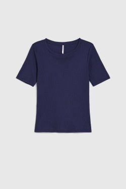 WOMEN'S TSHIRT L-TS-4916 NAVY-set