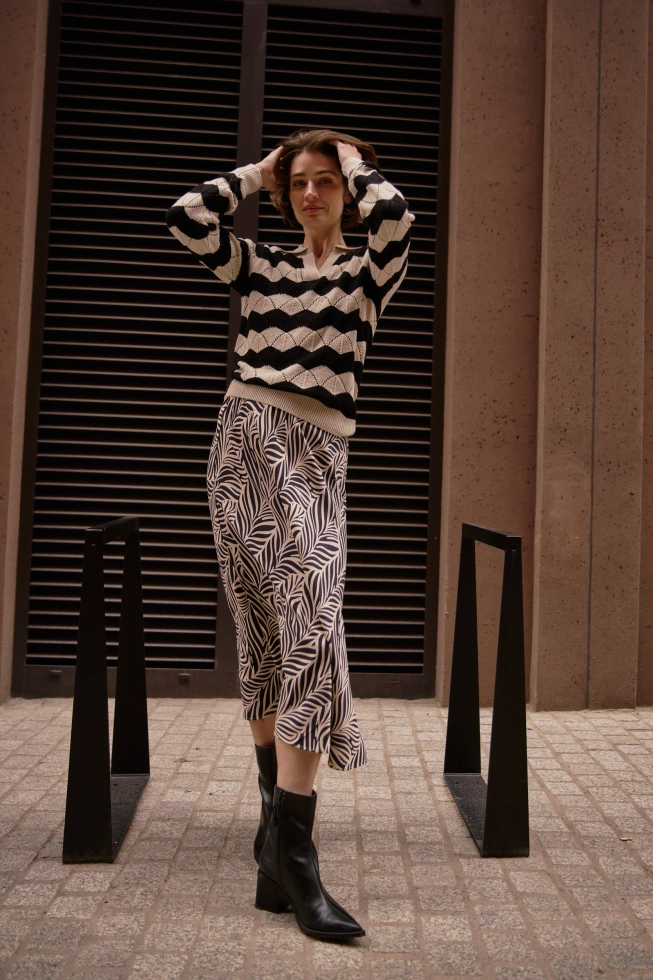 WOMEN'S SKIRT Z-SC-4804 NAVY