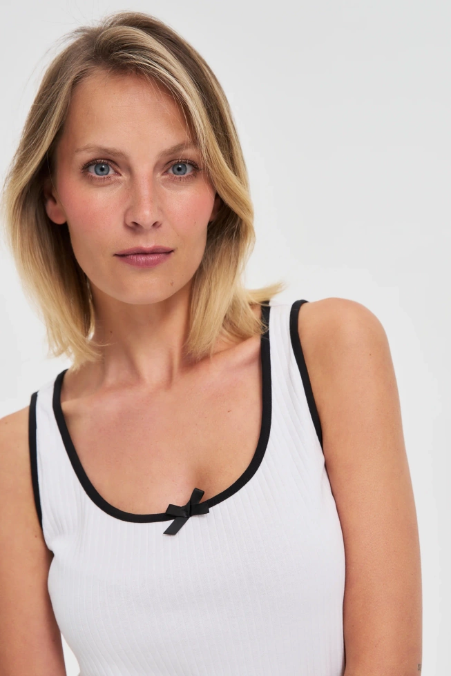 TOP DAMSKI L-TS-4735 WHITE