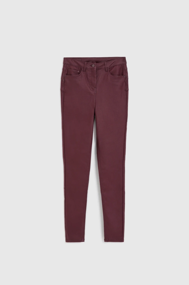 SPODNIE DAMSKIE Z-SP-4803 BURGUNDY