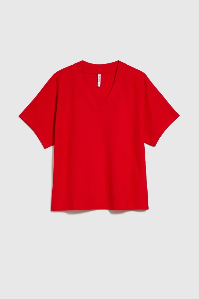 WOMEN'S TSHIRT L-TS-4699 RED