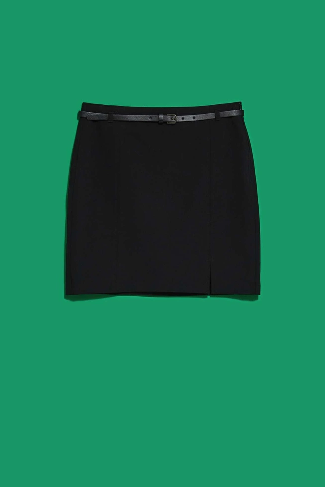 LADIES SKIRT L-SC-4002 BLACK