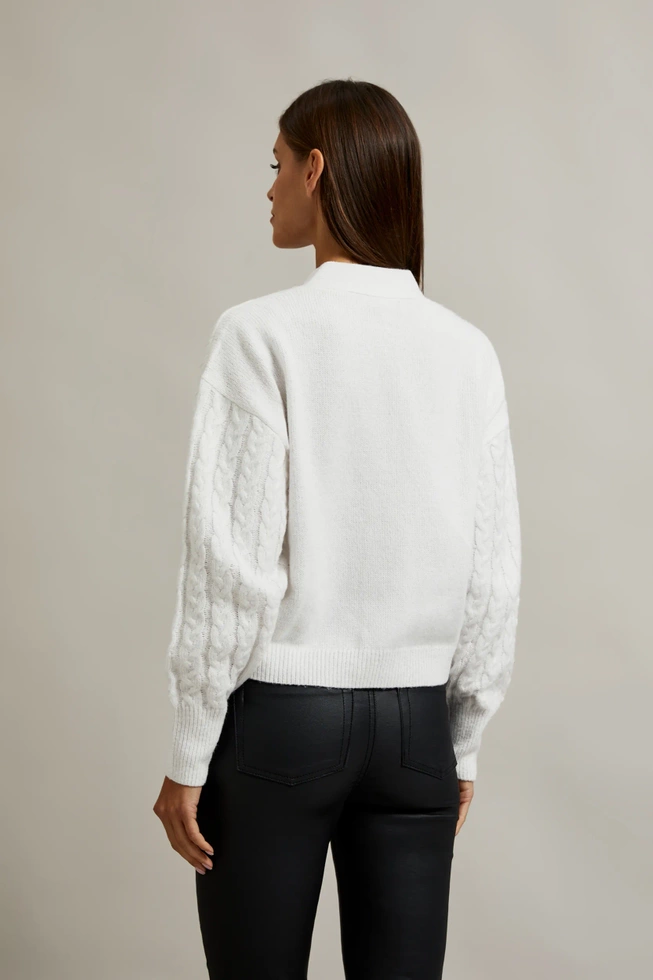 WOMEN'S SWEATER Z-SW-4521 OFF WHITE