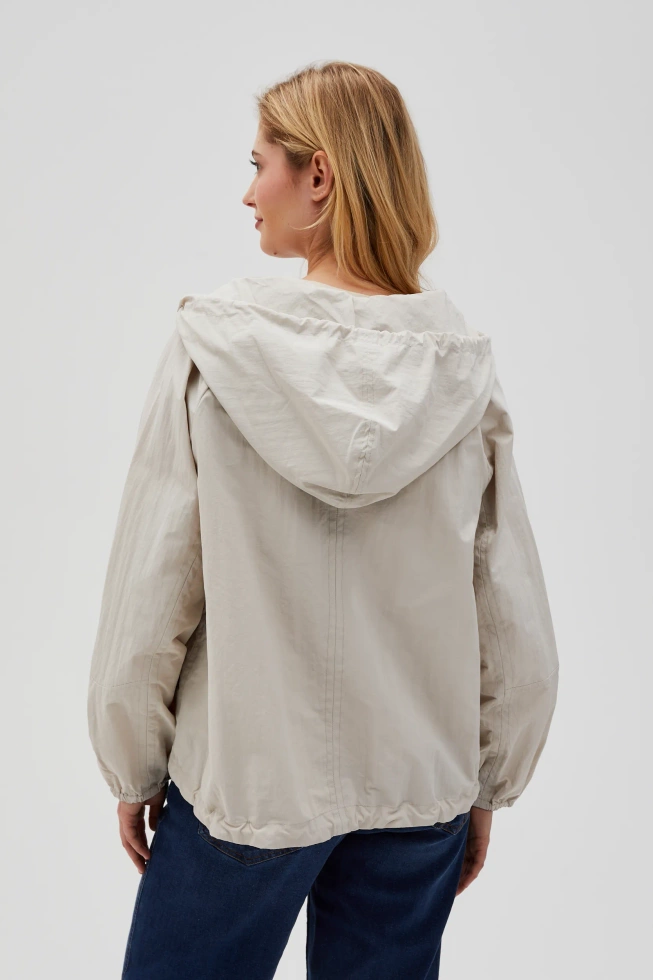 KURTKA DAMSKA L-KU-4601 L.BEIGE