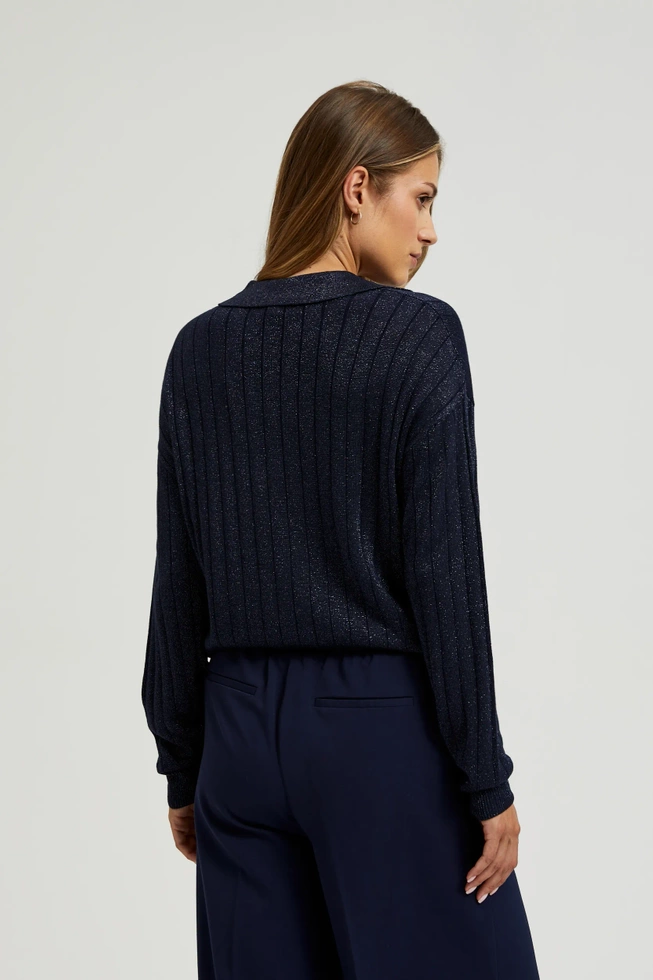 WOMEN'S SWEATER Z-SW-4558 NAVY