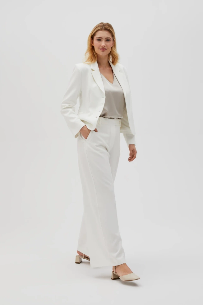 WOMEN'S PANTS L-SP-4610 OFF WHITE