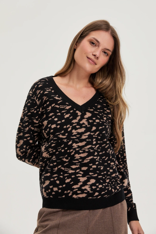 WOMEN'S SWEATER Z-SW-4847 BLACK