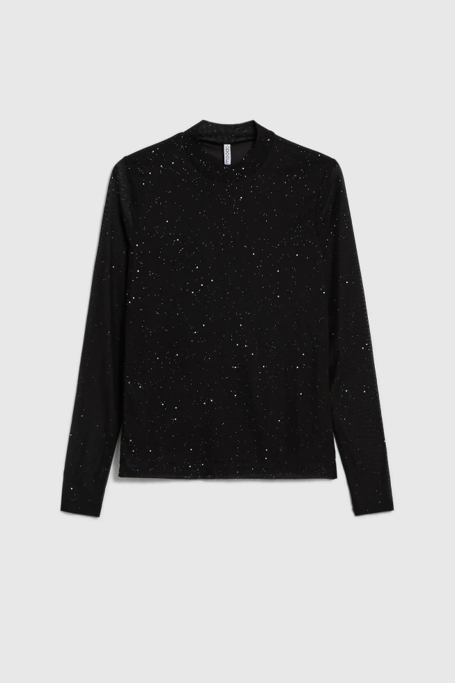 WOMEN'S LONGSLEEVE Z-TS-4825 BLACK