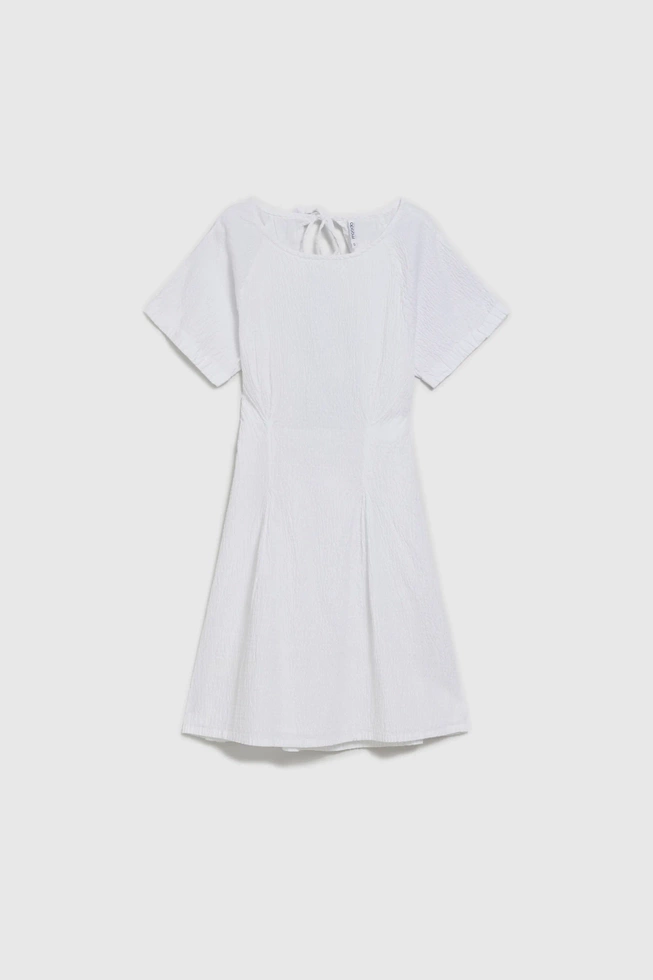 WOMEN'S DRESS L-SU-4627 WHITE-set
