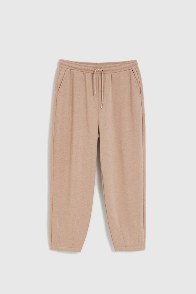 WOMEN'S JOGGING PANTS Z-DR-4800 L.BROWN MEL