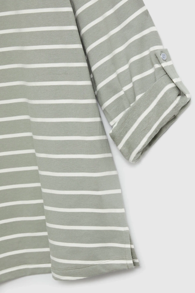 WOMEN'S SWEATSHIRT L-BL-4910 OLIVE-set