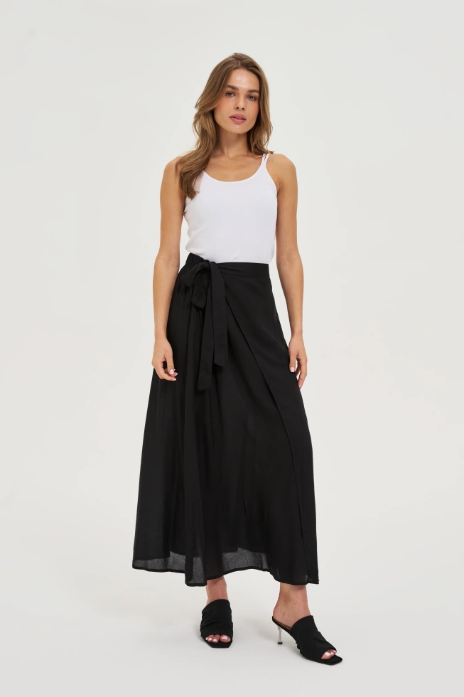 SPÓDNICA DAMSKA L-SC-4613 BLACK