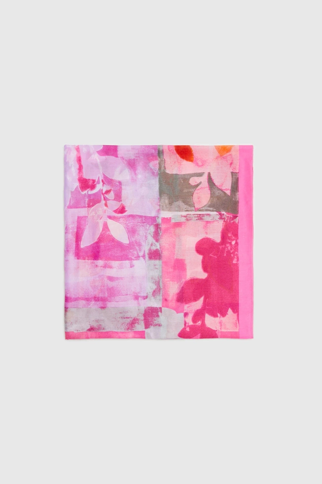 WOMEN'S SCARF L-SZ-4603 PINK