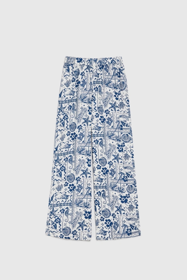 WOMEN'S PANTS L-SP-4928 NAVY-set