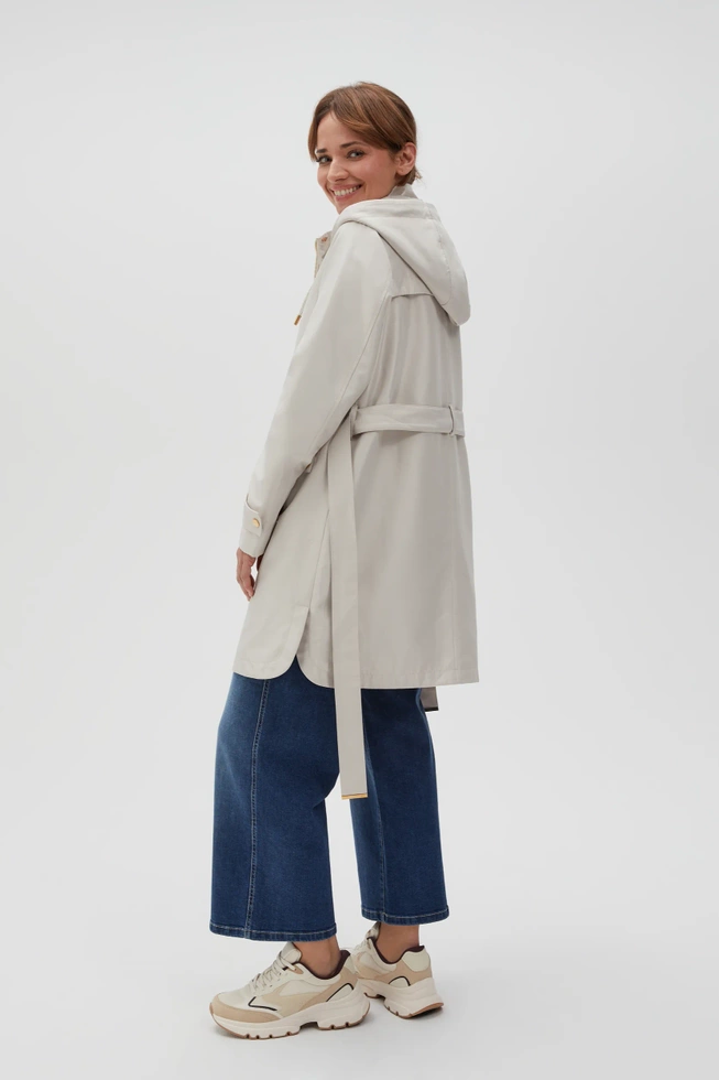 WOMEN'S JACKETS L-KU-4610 L.BEIGE