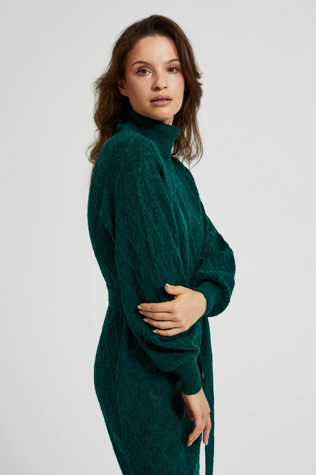 WOMEN'S DRESS Z-SU-4521 D.GREEN-set