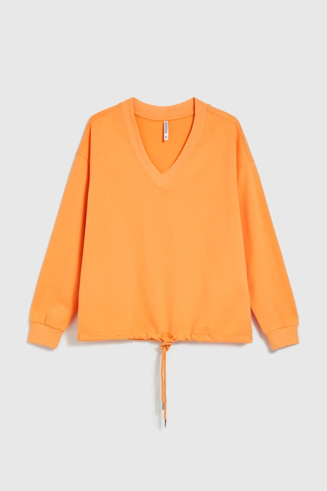 WOMEN'S SWEATSHIRT Z-BL-4509 ORANGE