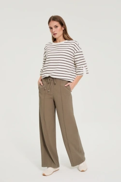 WOMEN'S PANTS L-SP-4903 D.OLIVE