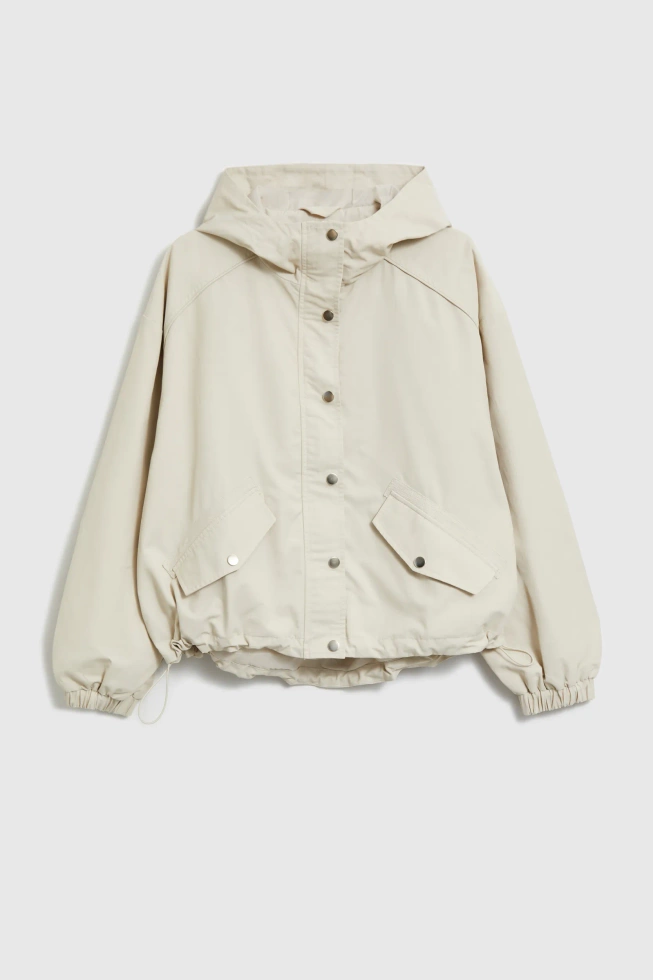 WOMEN'S JACKETS L-KU-4911 L.BEIGE