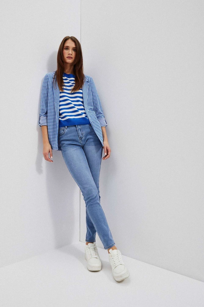 LADIES JACKETS L-MR-4006 BLUE