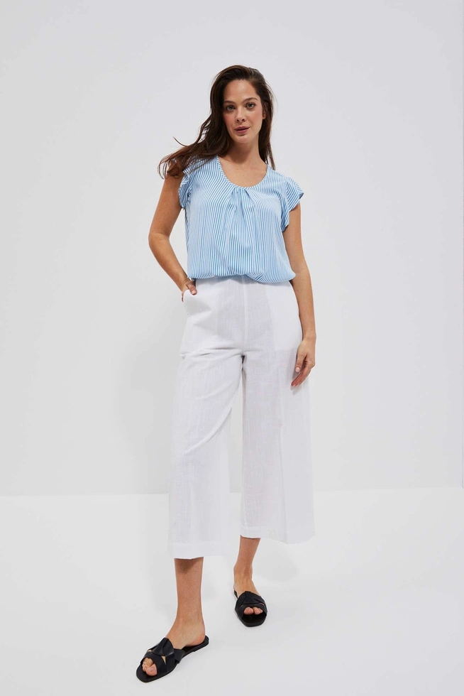 KOSZULA DAMSKA L-KO-4036 WHITE_FRESH BLUE