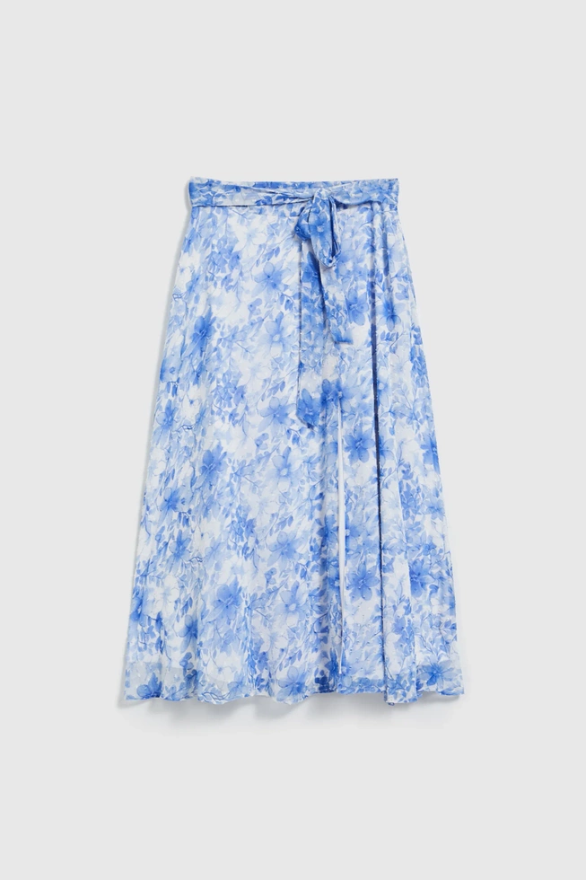 WOMEN'S SKIRT L-SC-4610 L.BLUE-set