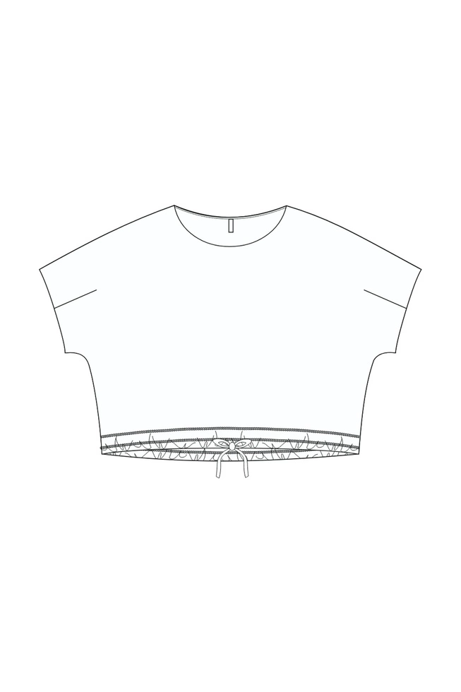 KOSZULKA DAMSKA L-TS-4968 WHITE